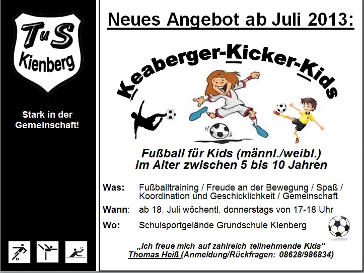 Keaberger Kicker Kids