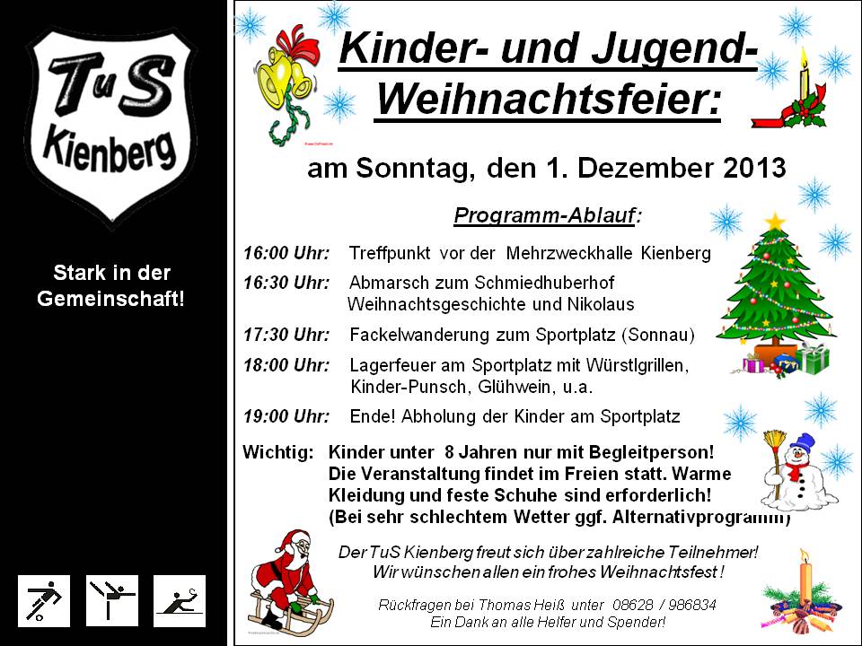 Kinder und Jugendweihnachtsfeier 2013